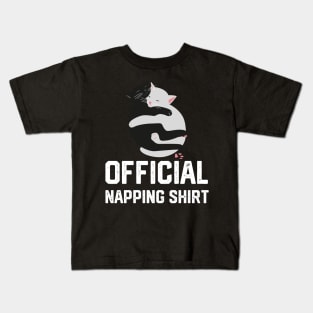 officiall napping shirt Kids T-Shirt